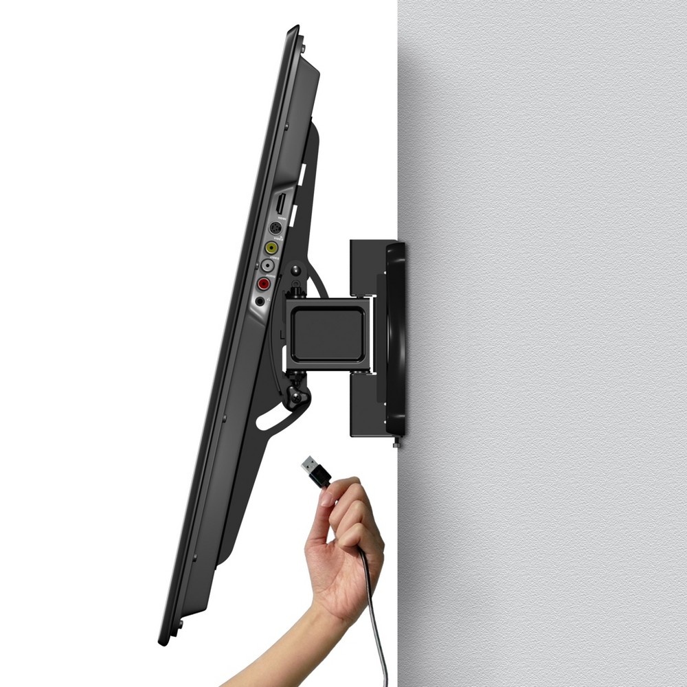 slide 4 of 6, Sanus Large Extendable Tilt TV Mount 32-70" TVs - Black (ALT1-B1), 1 ct