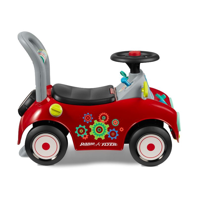 slide 4 of 4, Radio Flyer Busy Buggy Ride-On: Educational Toy for Memory & Motor Skills, 1 ct