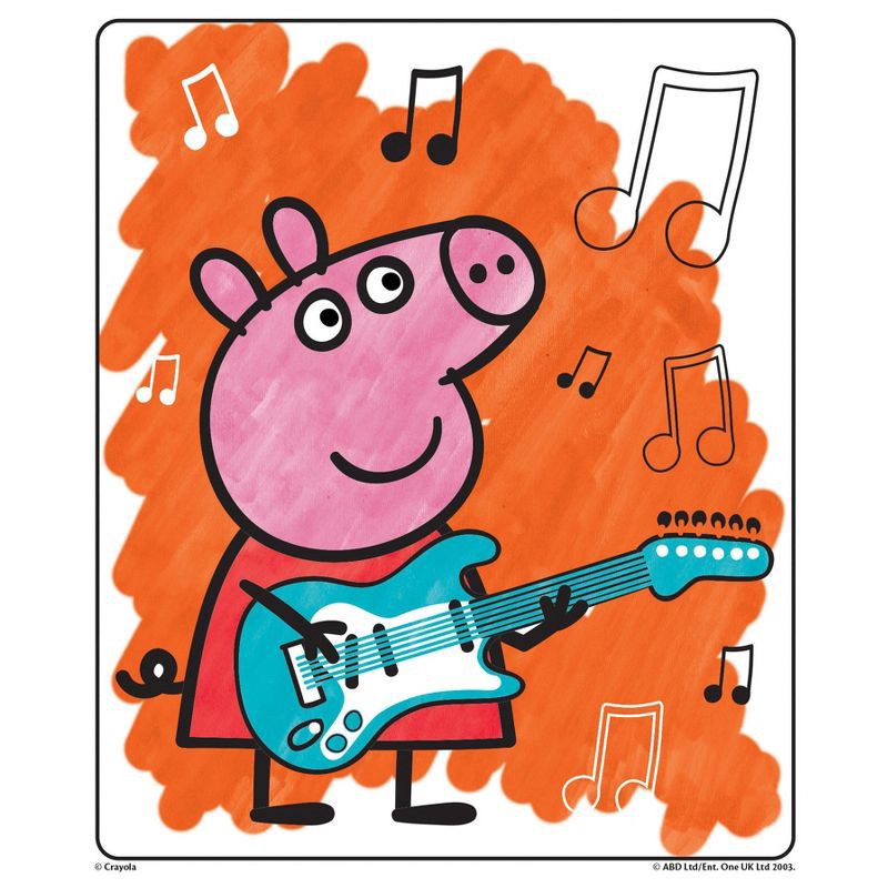 slide 6 of 6, Crayola Color Wonder Peppa Pig Coloring Pages Set, 1 ct