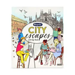 Crayola 40pg City Escapes Coloring Book: Creative Thinking for Children, 10" x 8.5", 40 Pages, No Choking Hazard
