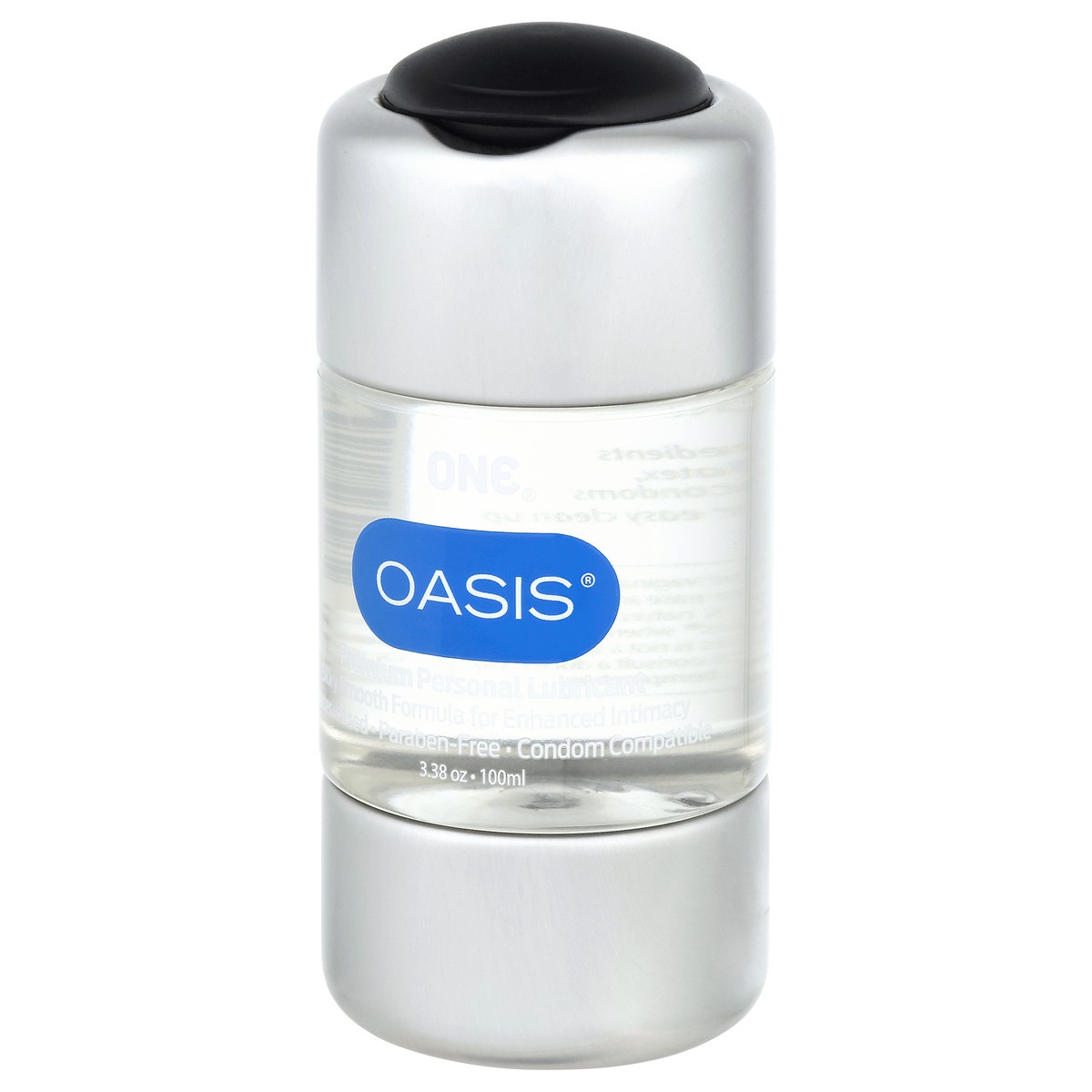 slide 3 of 9, One Oasis Premium Personal Lubricant 3.38 oz, 3.38 oz