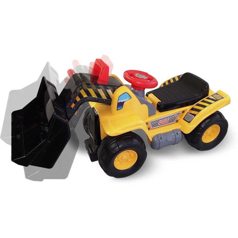 slide 4 of 6, Fisher-Price Big Action Load N Go Ride-On with Lights, Sounds, Storage and Walking Bar, 1 ct