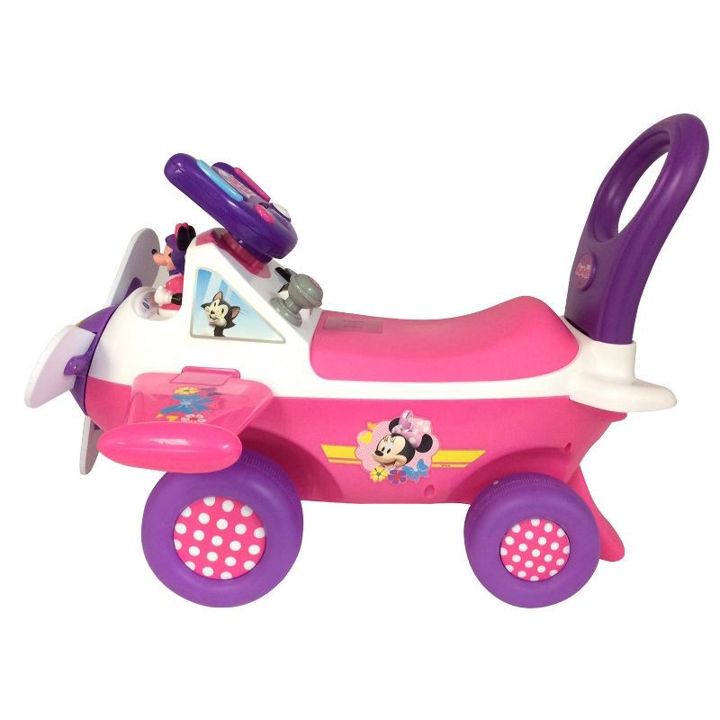 slide 3 of 6, Kiddieland Disney Minnie Activity Plane Ride-On, 1 ct