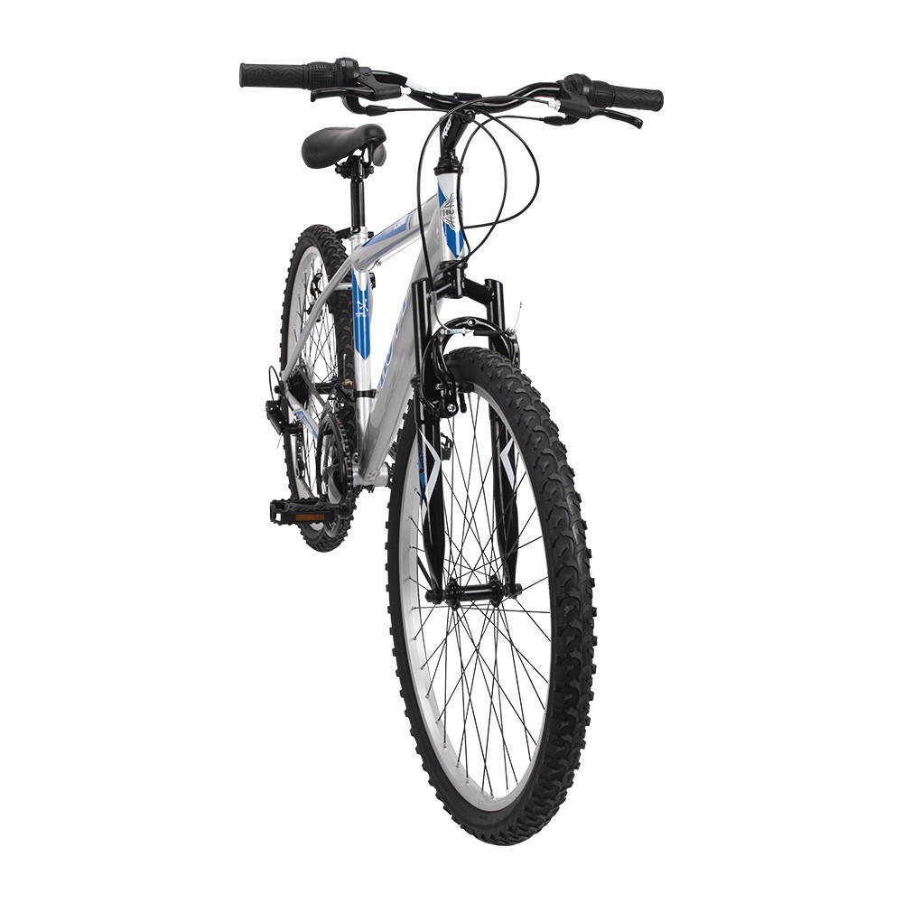 slide 7 of 7, Huffy Men's Highland 26" Mountain Bike - Silver/Blue, 1 ct