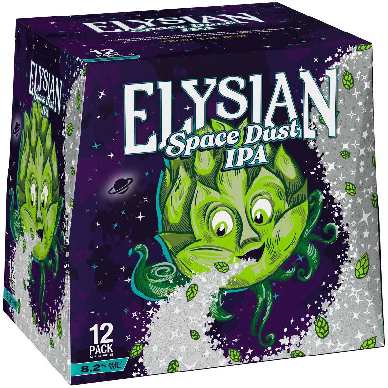 slide 2 of 10, Elysian Brewing Elysian Space Dust IPA Beer - 12pk/12 fl oz Bottles, 12 ct; 12 fl oz