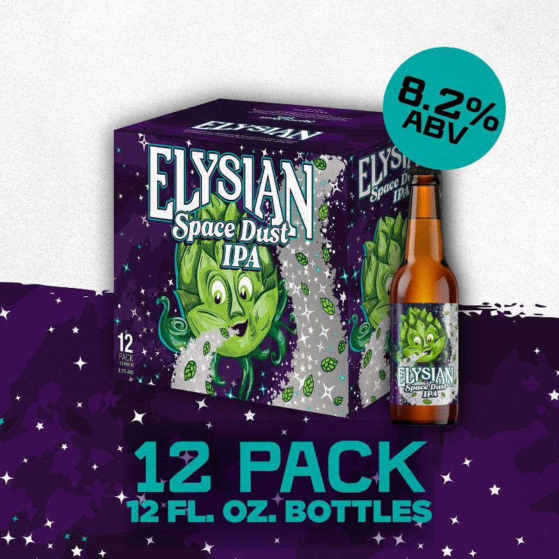 slide 7 of 10, Elysian Brewing Elysian Space Dust IPA Beer - 12pk/12 fl oz Bottles, 12 ct; 12 fl oz