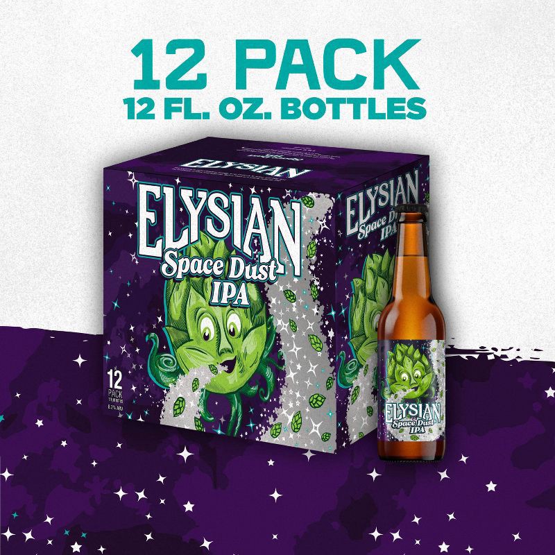 slide 10 of 10, Elysian Brewing Elysian Space Dust IPA Beer - 12pk/12 fl oz Bottles, 12 ct; 12 fl oz