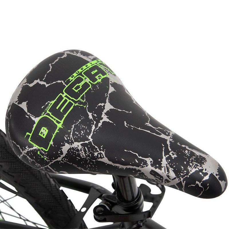 slide 5 of 9, Huffy Decay Kids' Bike - 20" Wheels - Single-Speed - Black/Neon Green, 1 ct