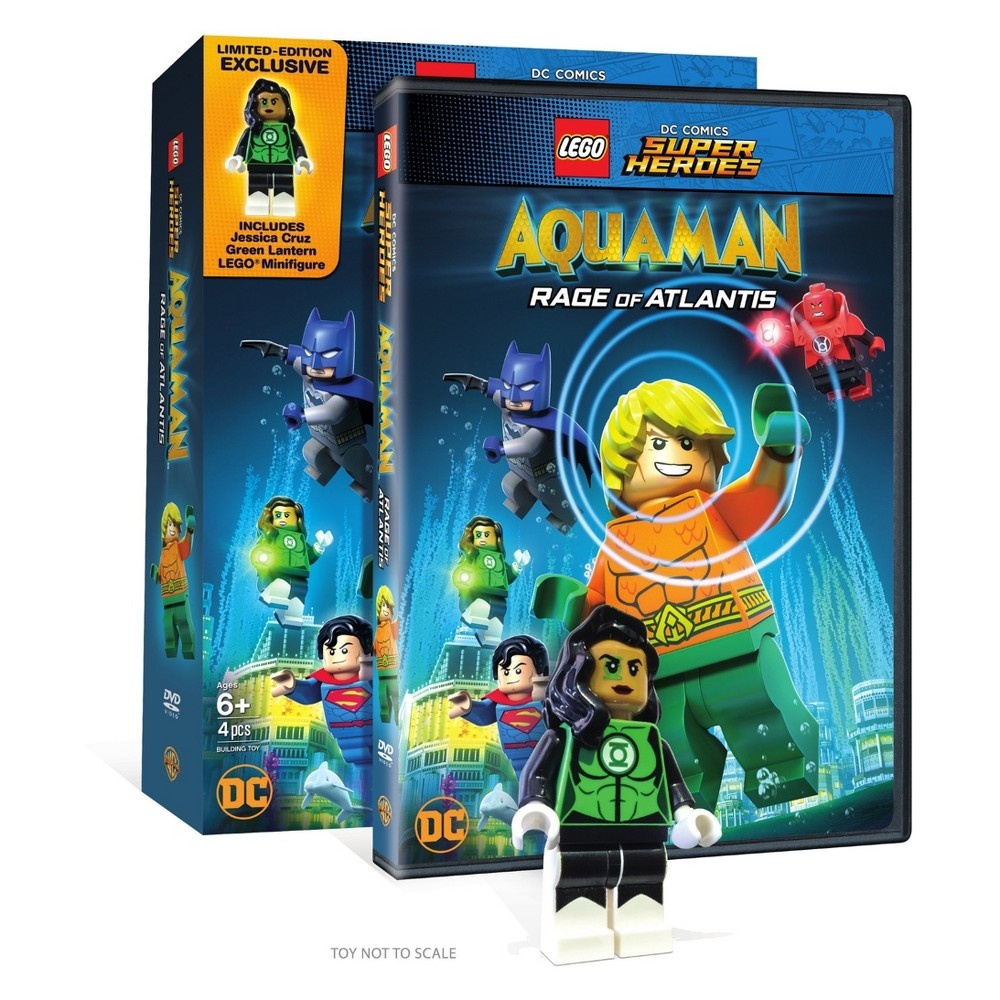 slide 3 of 3, Warner Lego DC Super Heroes: Aquaman: Rage Of Atlantis (DVD), 1 ct