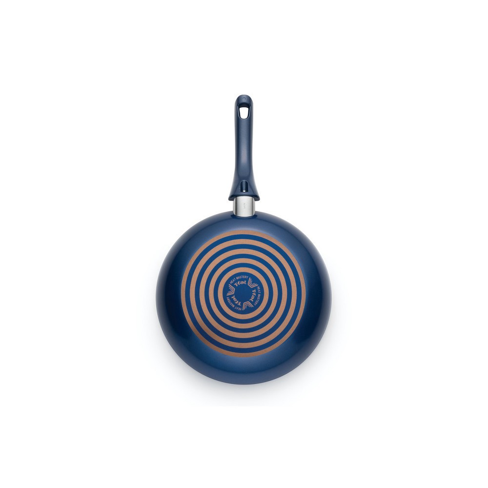 slide 3 of 5, T-fal Simply Cook Ceramic Cookware, Fry Pan, 12", Blue, 1 ct