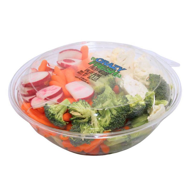 slide 7 of 7, Crazy Fresh Veggie Value Bowl - 2.5lbs, 2.5 lb