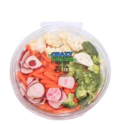 Crazy Fresh Veggie Value Bowl - 2.5lbs