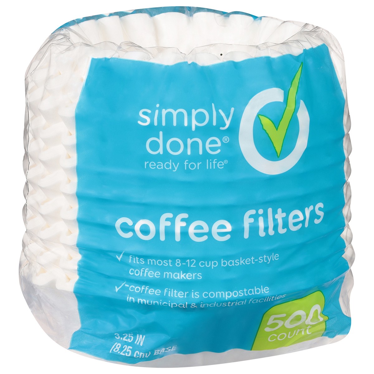 slide 2 of 9, Simply Done Coffee Filters - 500 ct, 500 ct