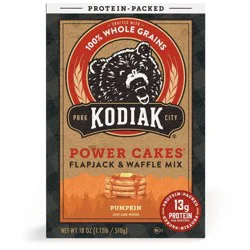 Kodiak Cakes Protein-Packed Power Cakes Pumpkin Pancake and Waffle Mix - 18oz