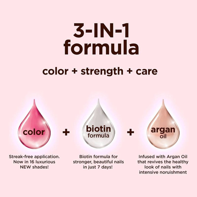 slide 4 of 7, Sally Hansen Color Therapy Nail Polish - 191 Pomegratitude - 0.5 fl oz, 0.5 fl oz