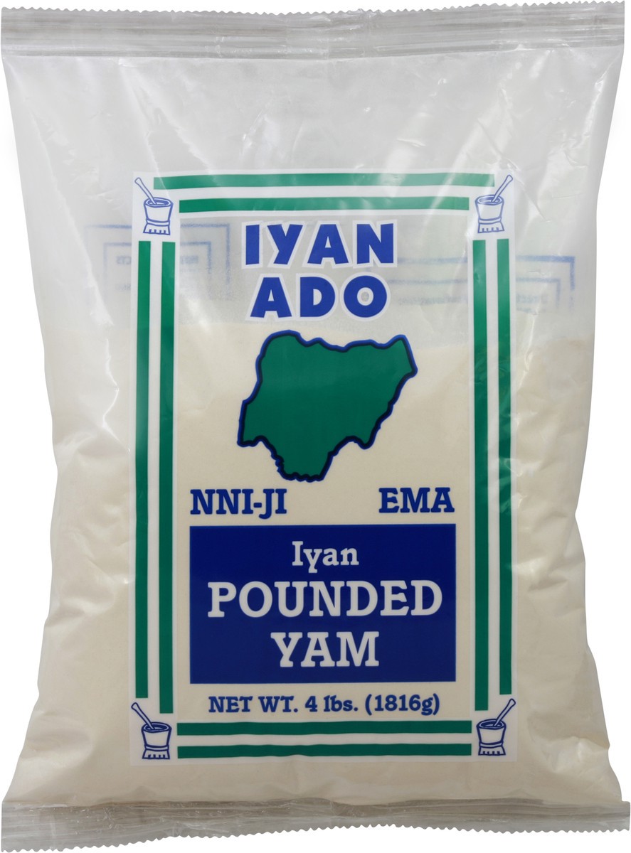 slide 7 of 7, Iyan Ado Yam, Pounded, 4 lb