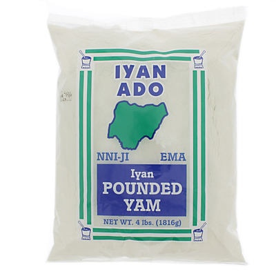 slide 1 of 7, Iyan Ado Yam, Pounded, 4 lb