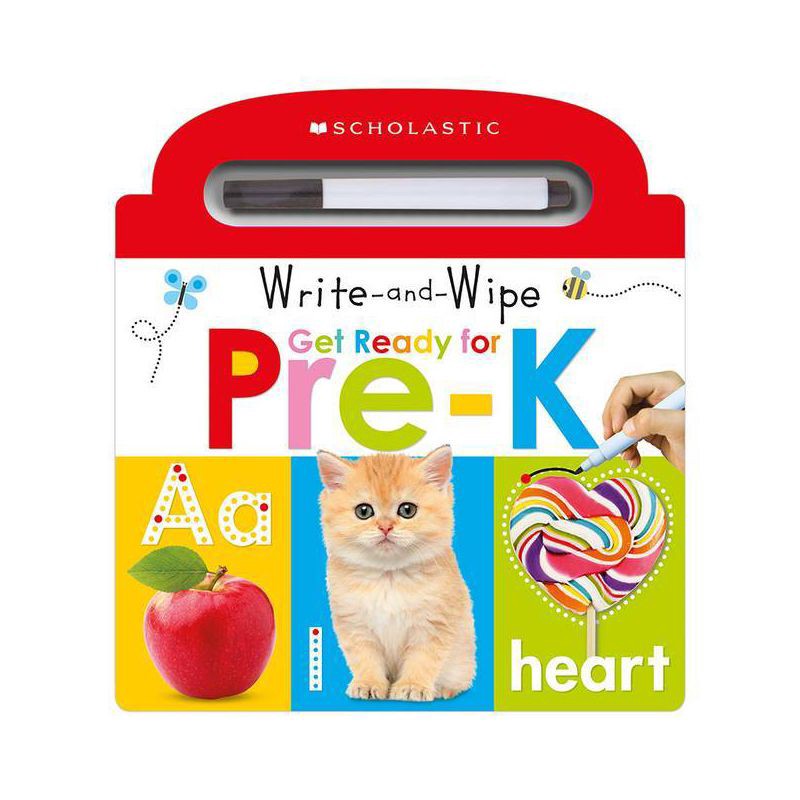 slide 1 of 1, Write and Wipe Get Ready for Pre-k - by Scholastic Inc. & Scholastic Early Learners (Hardcover), 1 ct