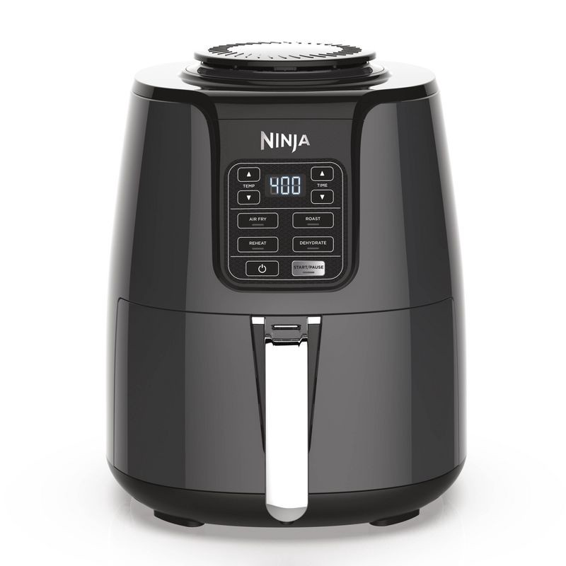 slide 1 of 8, Ninja 4qt Air Fryer - Black AF101, 4 qt