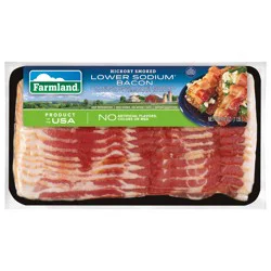 Farmland Low Sodium Hickory Smoked Bacon 16 oz
