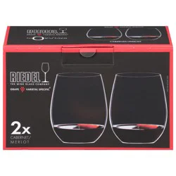 Riedel Grape Varietal Specific Cabernet/Merlot Glasses 2 ea