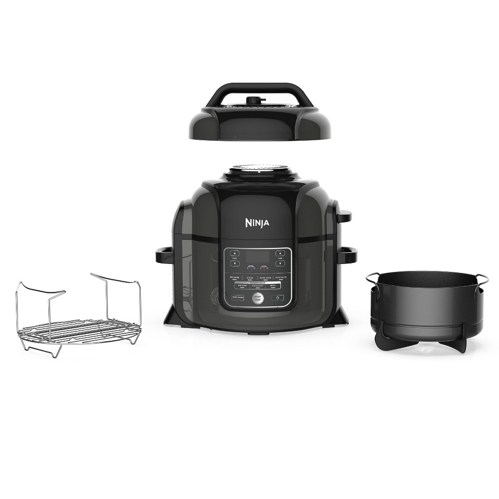 slide 2 of 13, Ninja Foodi 9-in Pressure Cooker and Air Fryer with High Gloss Finish - OP301, 1 6.5 qt