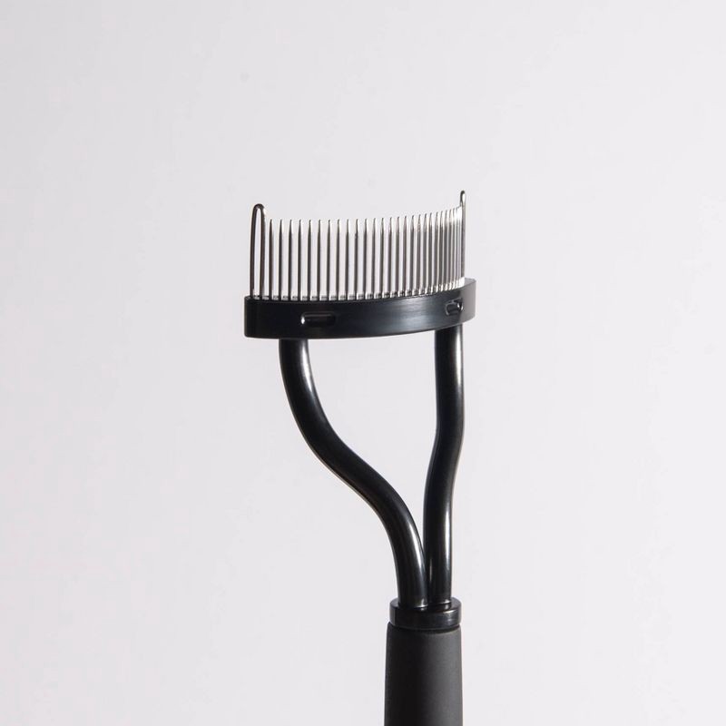 slide 5 of 5, Trim Contour Eyelash Comb with Metal Bristles, 1 ct