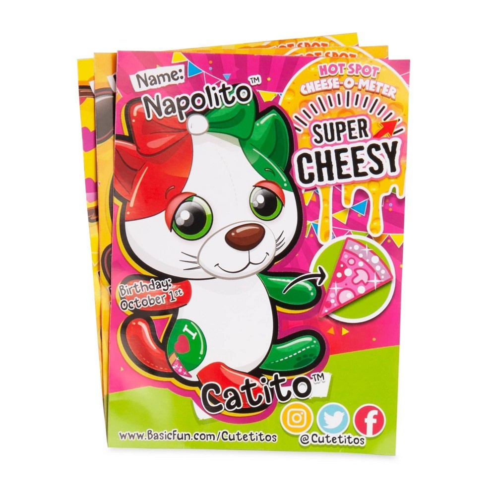 slide 5 of 13, Cutetitos Pizzaitos - Surprise Stuffed Animals - Collectible Plush - Series 5, 1 ct