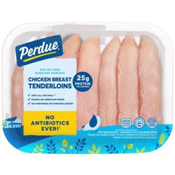 Perdue Chicken Breast Tenderloins Antibiotic Free - 0.8-1.4lbs - price per lb