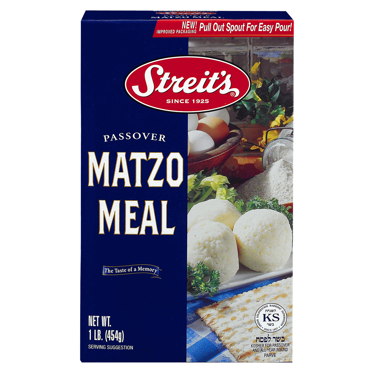 slide 1 of 1, Streit's Passover Matzo Meal, 16 oz