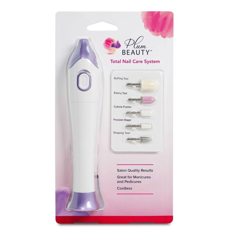 slide 1 of 8, Plum Beauty Total Nail Care System, 1 ct