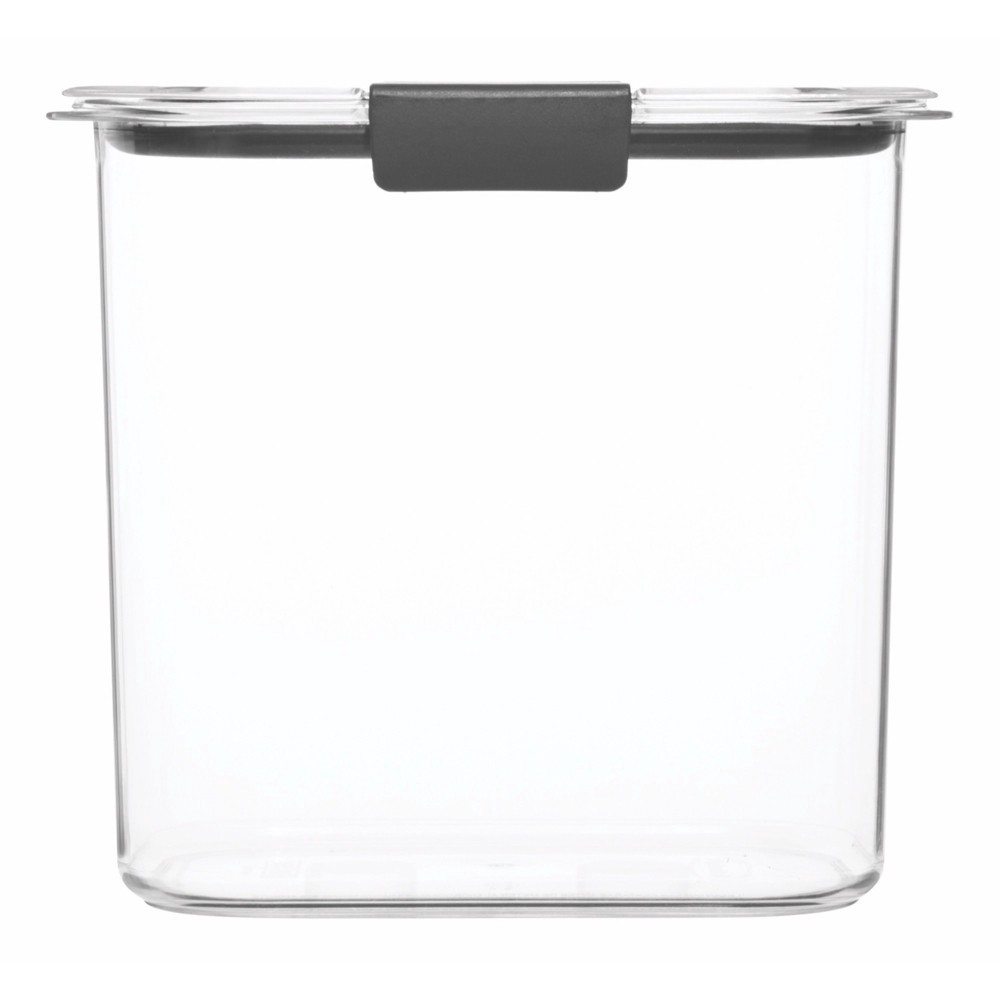 slide 3 of 4, Rubbermaid Brilliance Pantry Airtight Food Storage Container, BPA-Free Plastic, 12 cup
