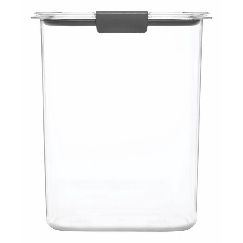slide 2 of 5, Rubbermaid Brilliance 16 cup Pantry Airtight Food Storage Container: Clear Plastic, Freezer & Dishwasher-Safe, 1 ct