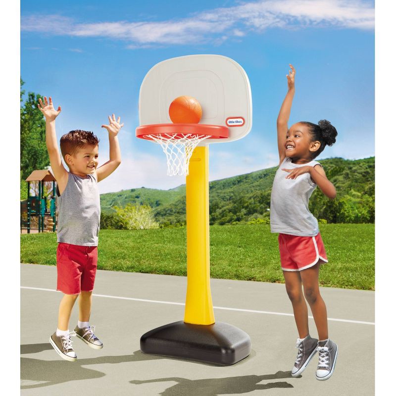 slide 2 of 6, Little Tikes TotSports Basketball Set - Non Adjustable Post, 1 ct