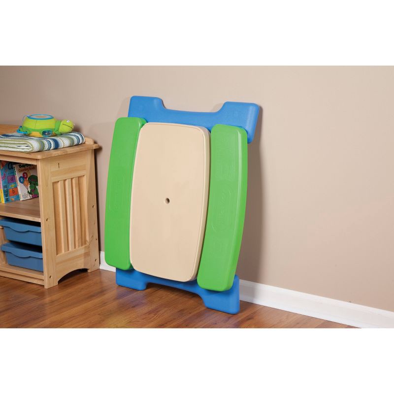 slide 5 of 8, Little Tikes Easy Store Jr. Play Table with Umbrella, 1 ct