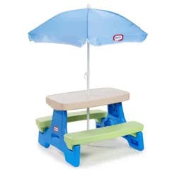 Little Tikes Easy Store Jr. Play Table with Umbrella