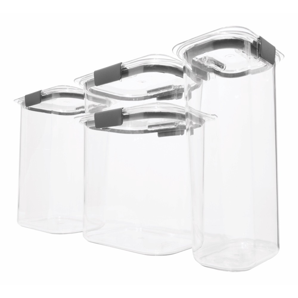 slide 2 of 3, Rubbermaid 8pc Brilliance Pantry Food Storage Container Set, 8 ct