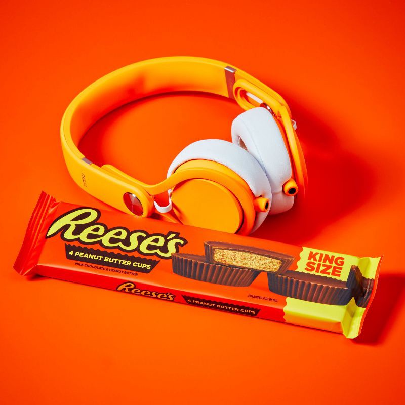 slide 6 of 7, Reese's Milk Chocolate King Size Peanut Butter Cups Candy - 2.8oz, 2.8 oz