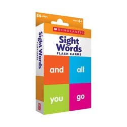 Sight Words Flash Cards - by Scholastic