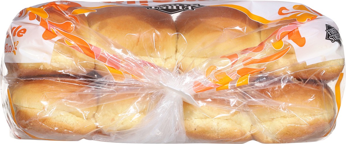 slide 8 of 14, First Street Hawaiian Hot Dog Bun, 13.52 oz