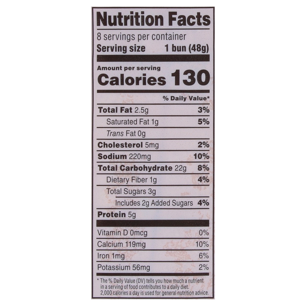 slide 13 of 14, First Street Hawaiian Hot Dog Bun, 13.52 oz