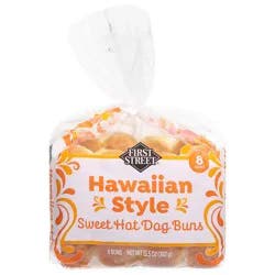 First Street Hawaiian Hot Dog Bun