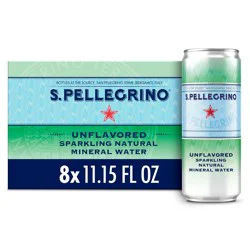 Sanpellegrino S.Pellegrino Mineral Sparkling Water - 8pk/11.15 fl oz Cans
