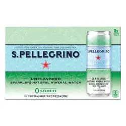 Sanpellegrino S.Pellegrino Sparkling Natural Mineral Water - 8pk/11.15 fl oz Cans