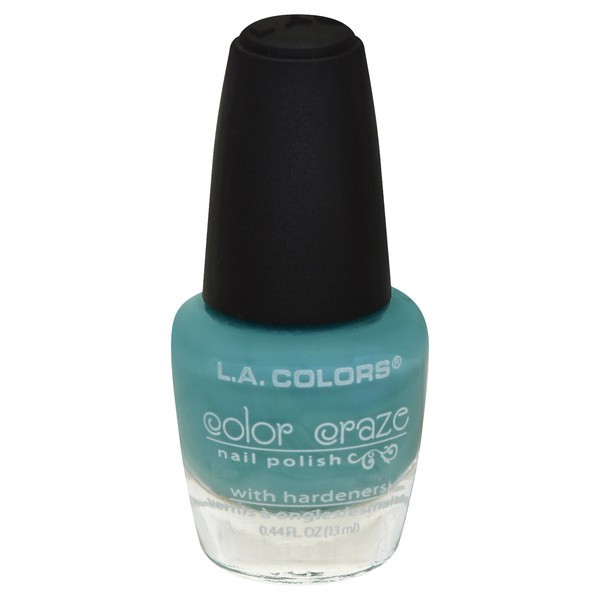slide 1 of 1, L.A. Colors Craze Nail Polish Sea Foam, 0.44 oz