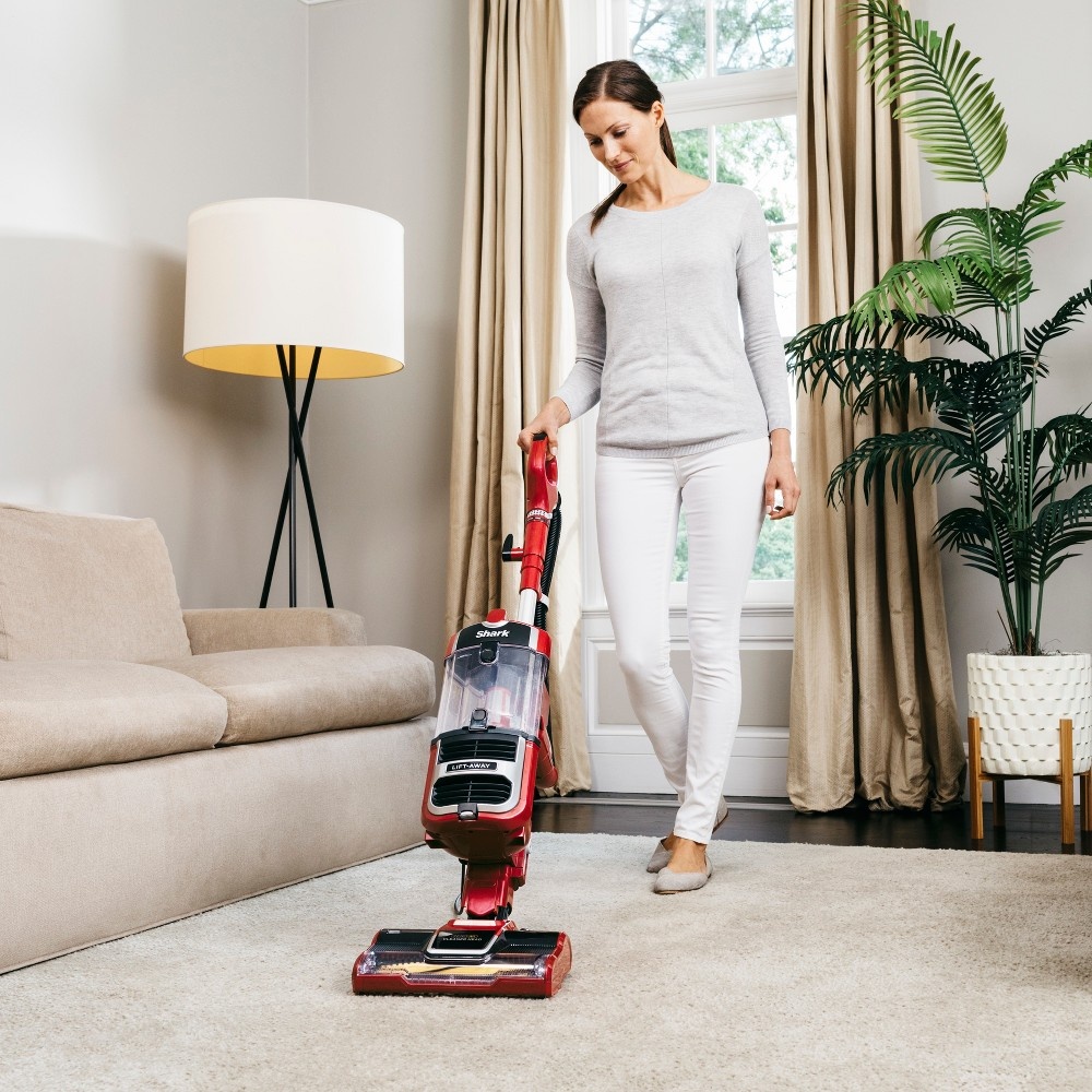 slide 4 of 7, Shark Navigator Lift-Away Speed Self-Cleaning Brushroll Upright Vacuum, 1 ct