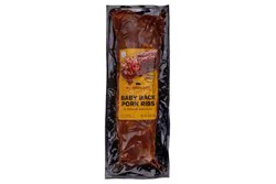 Big Shoulders Baby Back Rib In Bbq Sauce, Fully Cooked
