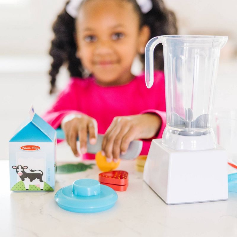 slide 9 of 10, Melissa & Doug 22pc Smoothie Maker Blender Set, 22 ct