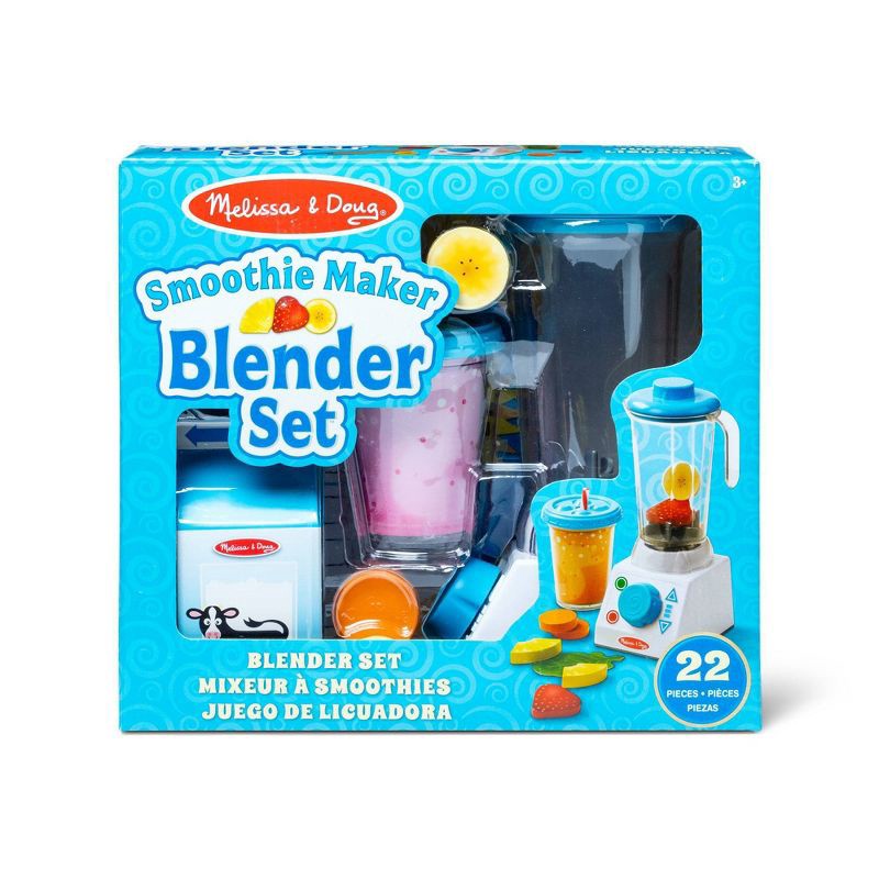 slide 2 of 10, Melissa & Doug 22pc Smoothie Maker Blender Set, 22 ct