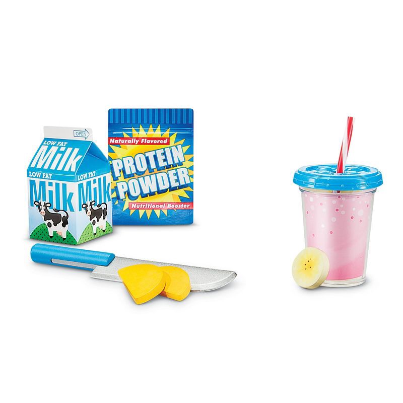 slide 10 of 10, Melissa & Doug 22pc Smoothie Maker Blender Set, 22 ct